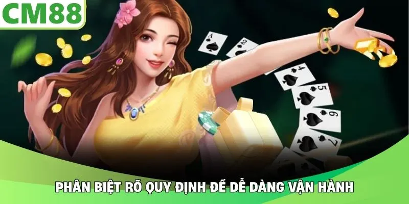 Phân biệt rõ quy định để dễ dàng vận hành